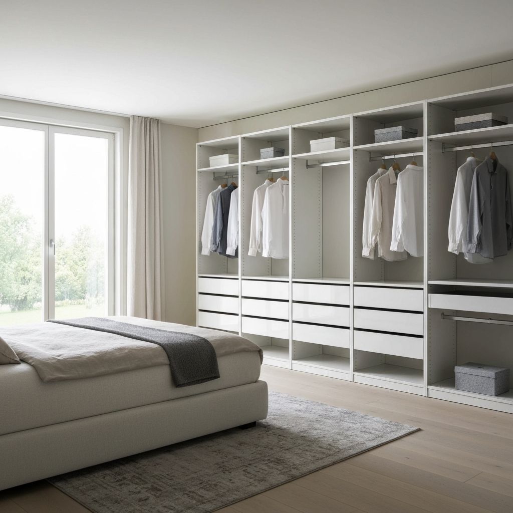 Modular Closet Wall